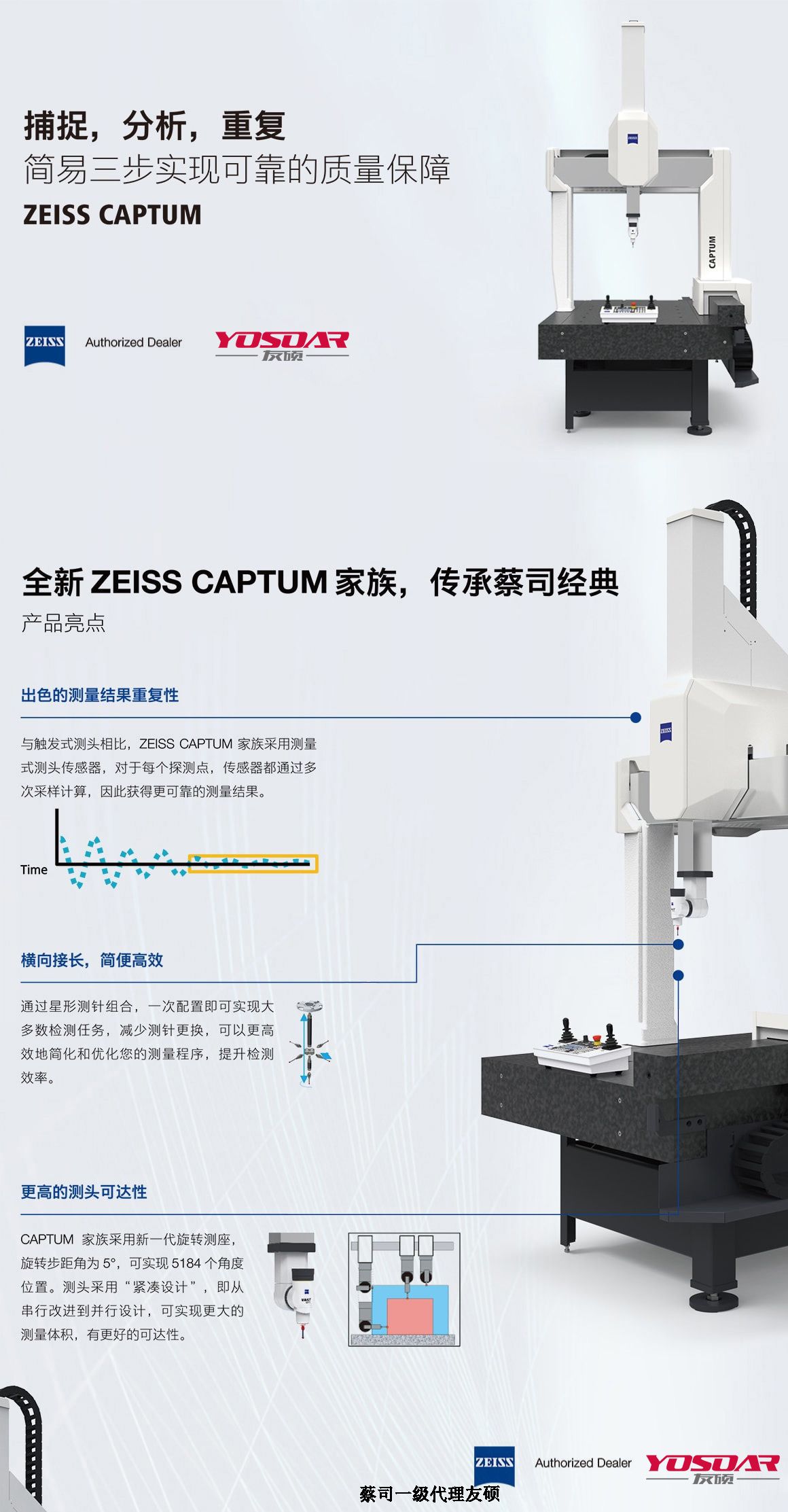 汉中蔡司三坐标CAPTUM
